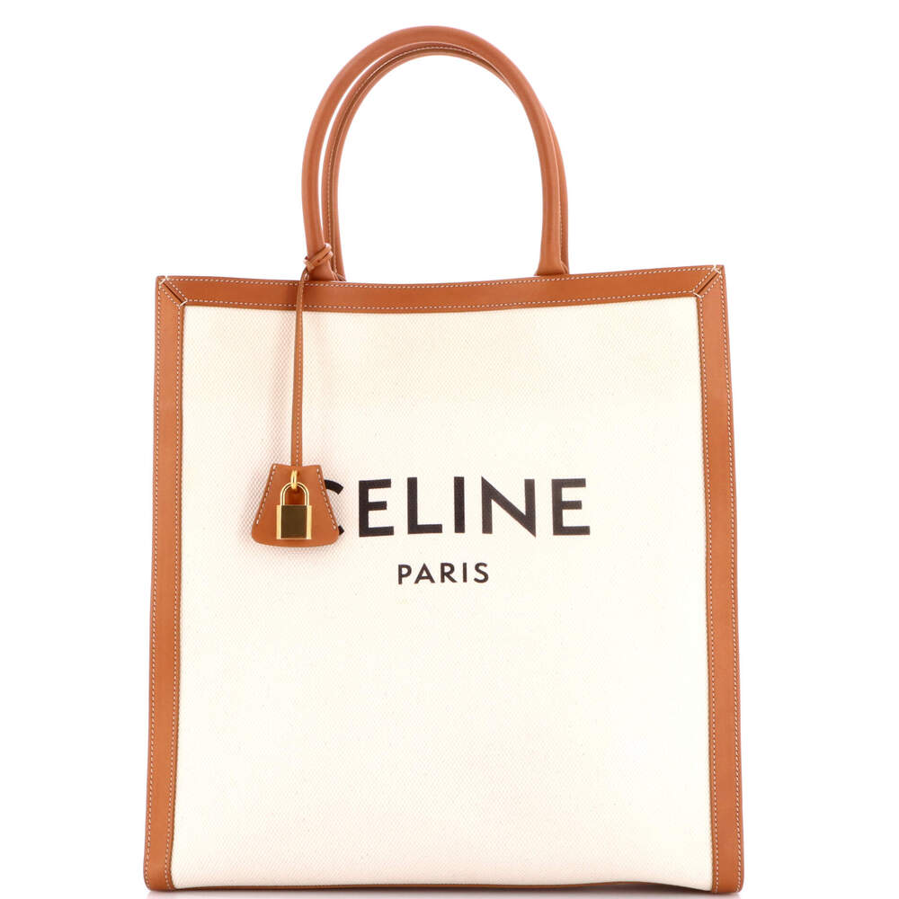 Celine Vertical Cabas Tote Canvas With #229535C11B